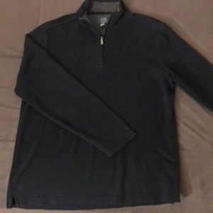Joseph Abboud Black Quarter Zip